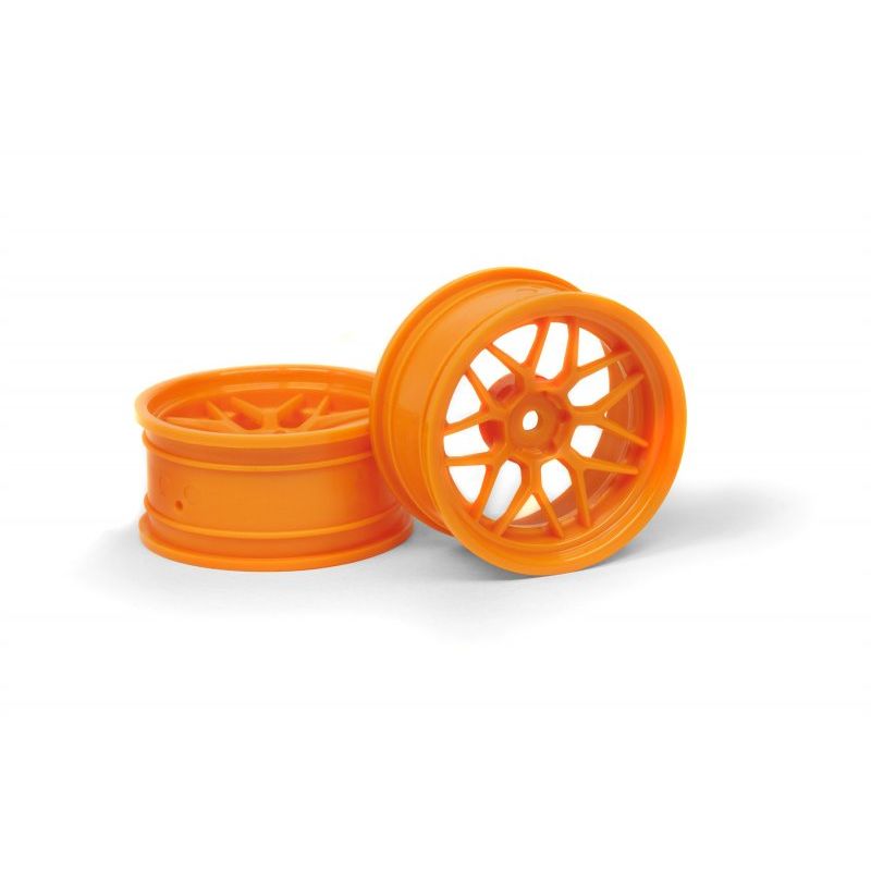 HPI 120250 TECH 7 WHEEL ORANGE (6MM/2PCS)