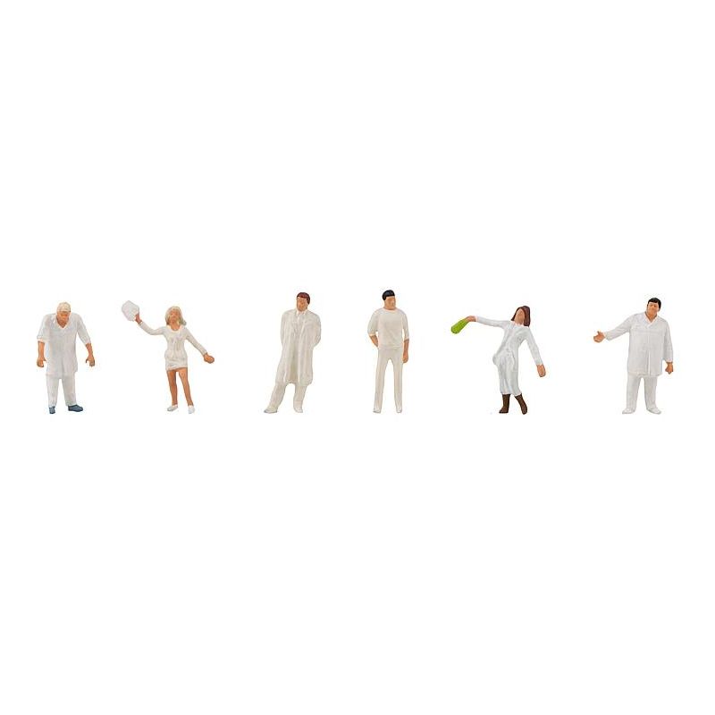 FALLER 150954 Kórházi alkalmazottak 6db H0