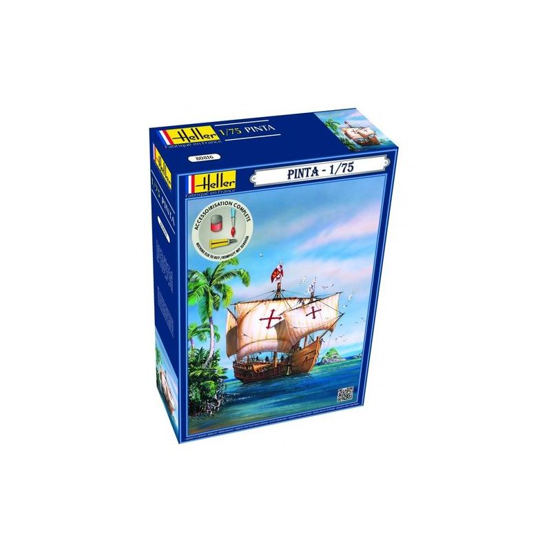Heller 56816 PINTA Vitorlás hajó makett