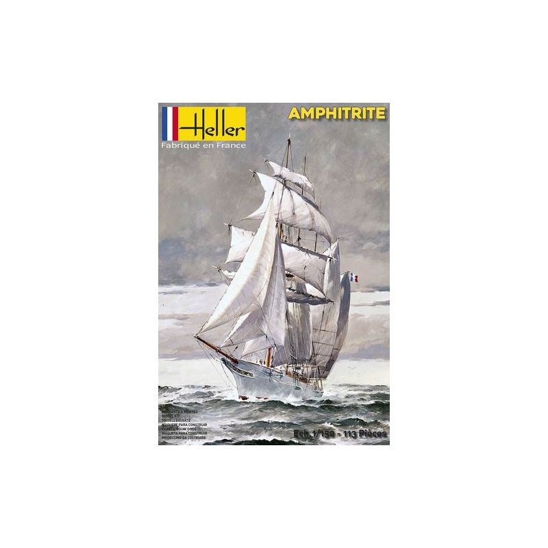 Heller 80610 Amphitrite Vitorlás hajó makett