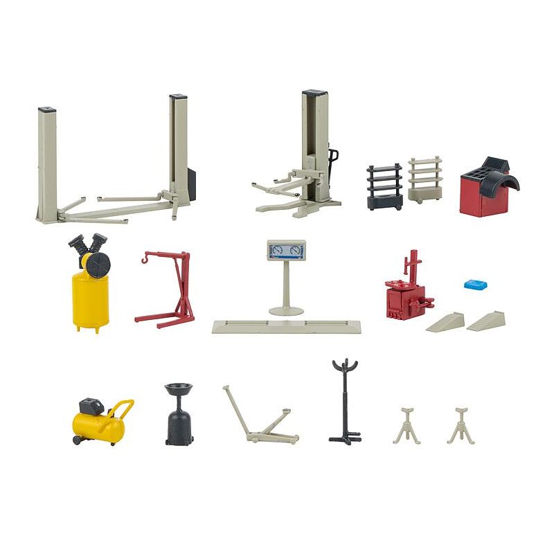 Faller 180356 Autószerelő műhely kiegészítők