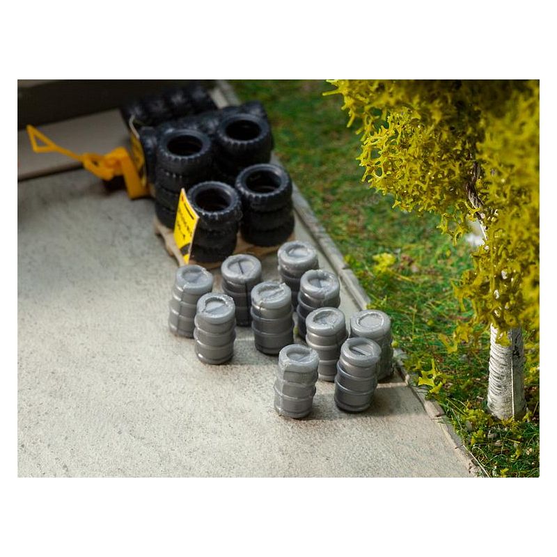 FALLER 180971 Alumínium söröshordó, 10 db