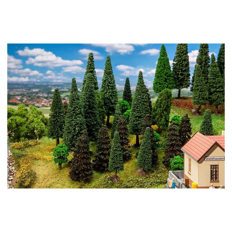 FALLER 181530 Vegyes erdei fák 30db