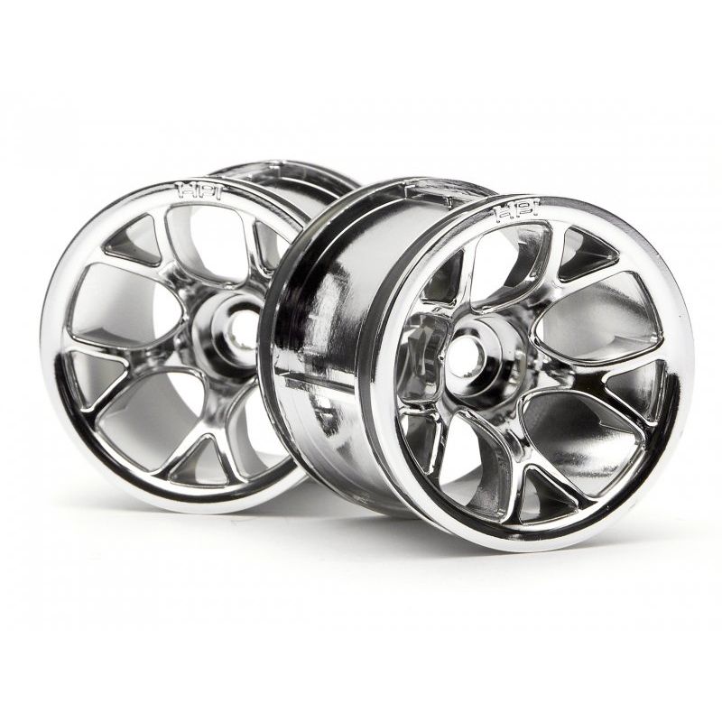 HPI 2197 Mt Mesh Wheel (Chrome)