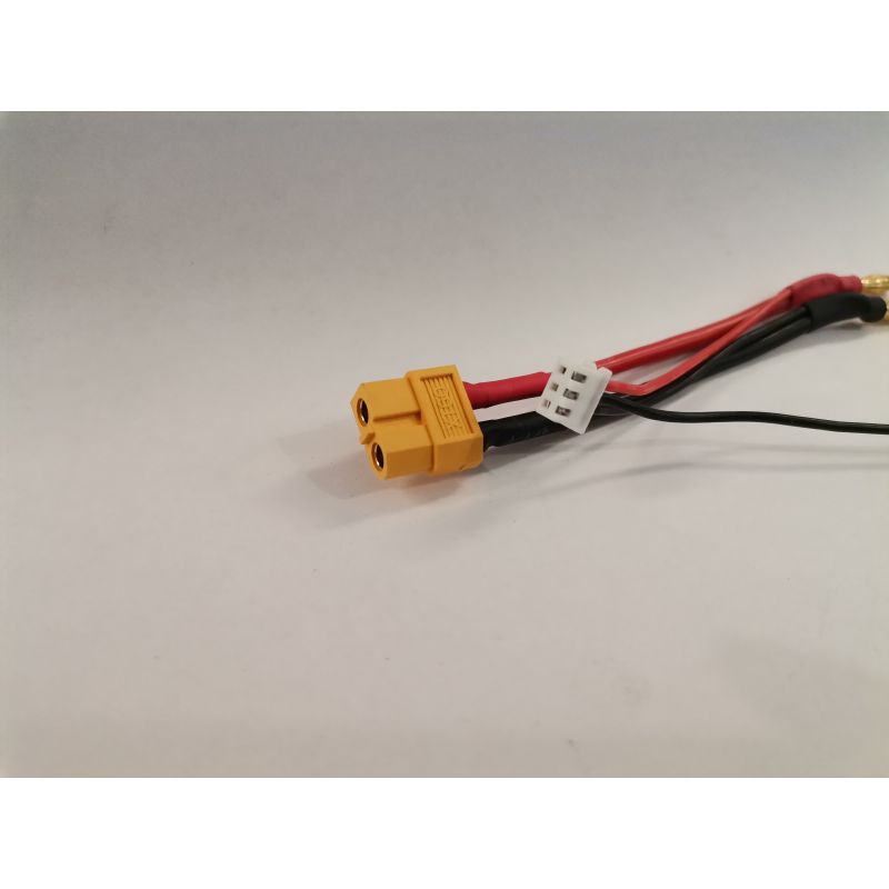 2S XT60 csatis balanszeres töltőkábel