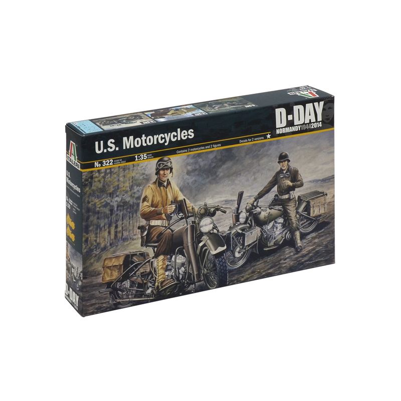ITALERI 322 U.S. ARMY MOTORCYCLES