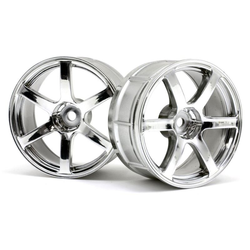 HPI 33465 Lp29 Wheel Yokohama Avs Model T6 Chrome (2db)