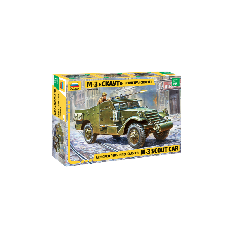 Zvezda 3519 M-3 Armored Scout Car 1:35 (3519)