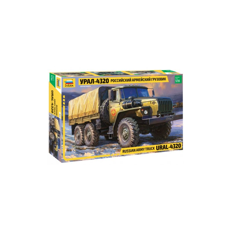 Zvezda 3654 Ural 4320 Truck makett 1:35 (3654)