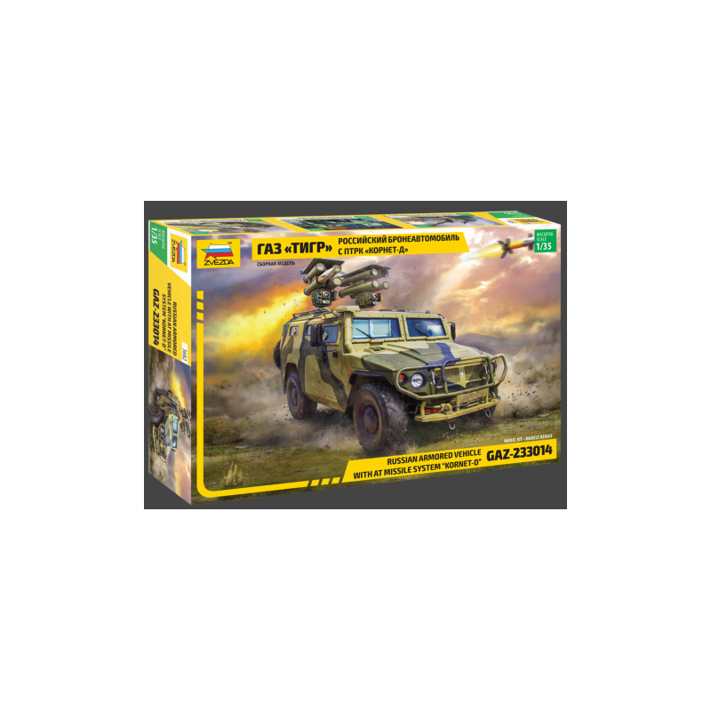 Zvezda 3682 GAZ Kornet makett 1:35