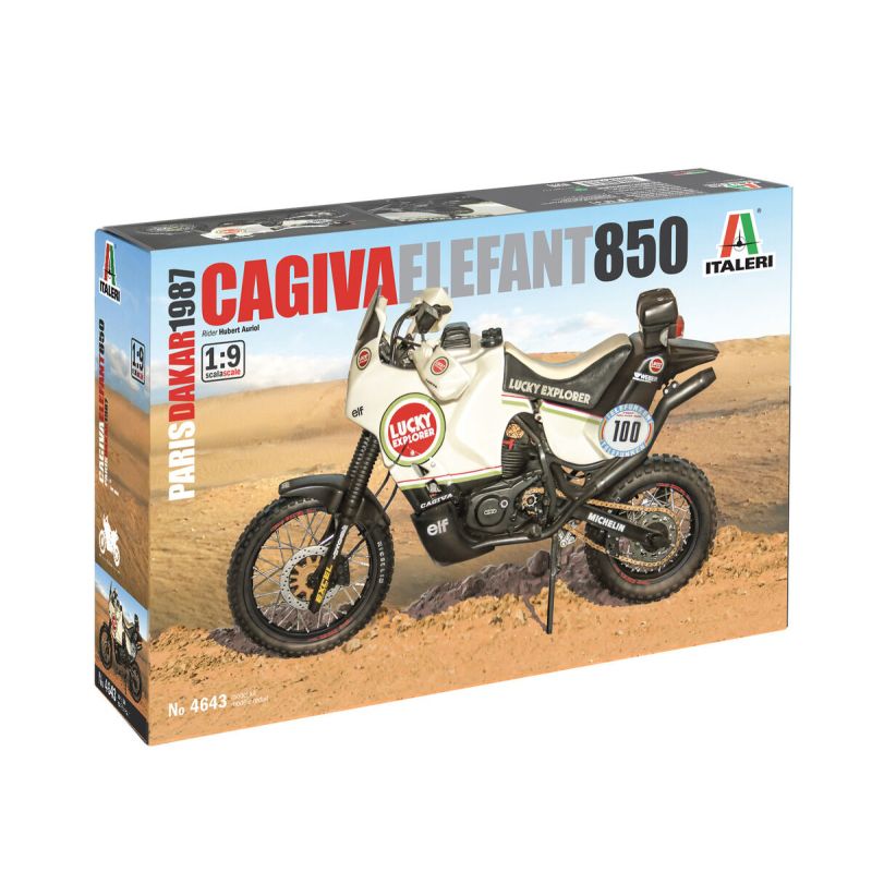 Italeri 4643 Cagiva Elephant 850 (Paris-Dakar 1987)