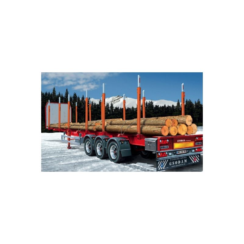 Italeri 3868 Faanyag szállító utánfutó