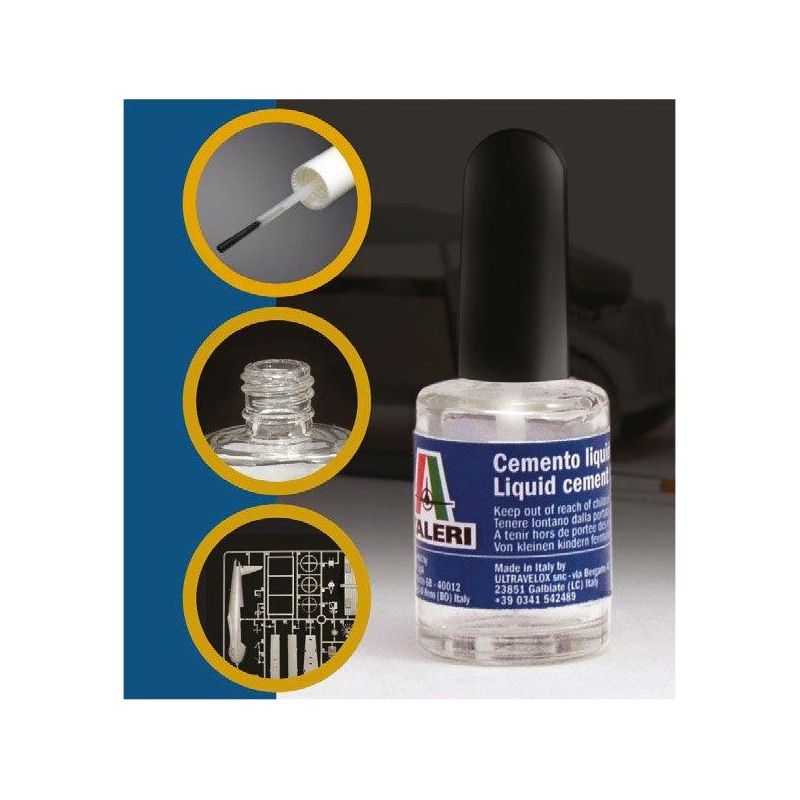 3989P Italeri Folyékony ecsetes makett ragasztó (15 ml)