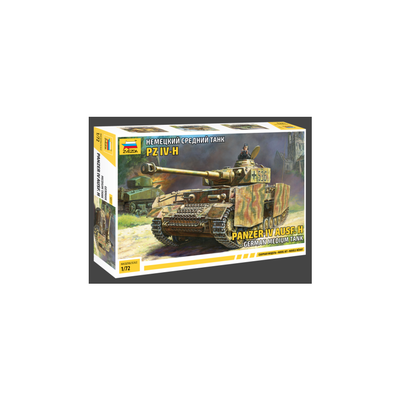 Zvezda 5017 Panzer IV Ausf.H Military makett 1:72