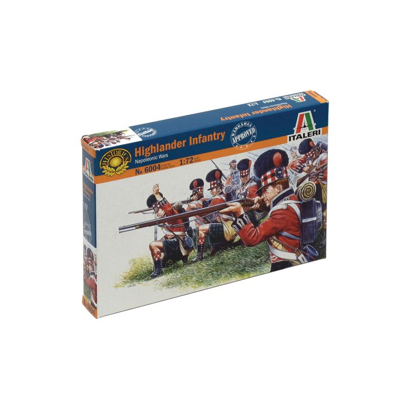 ITALERI 6004 HIGHLANDER INFANTRY (NAP.WARS)