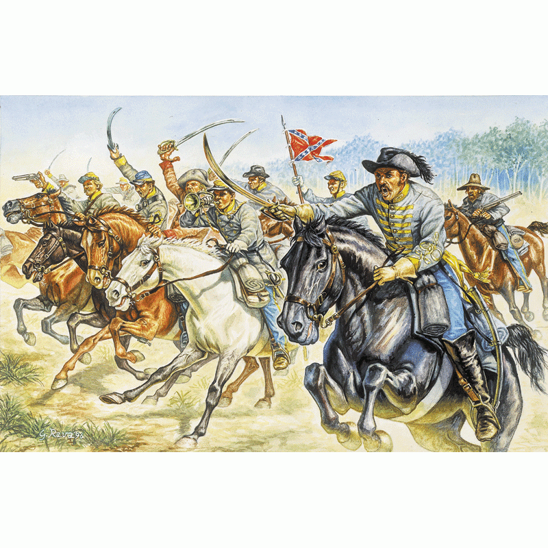 Italeri 6011 CONFEDERATE CAVALRY (AMERICAN CIVIL WAR)