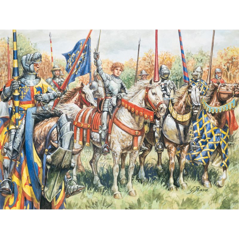 Italeri 6026 FRENCH WARRIORS (100 YEARS WAR)