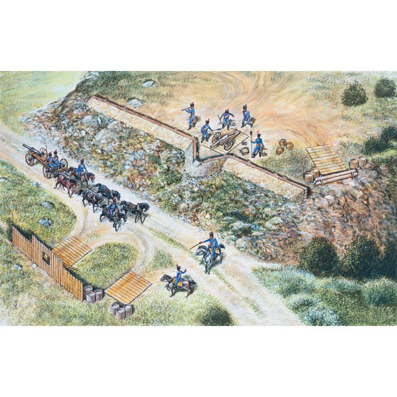 Italeri 6031 FRENCH ARTILLERY SET (NAP.WARS)
