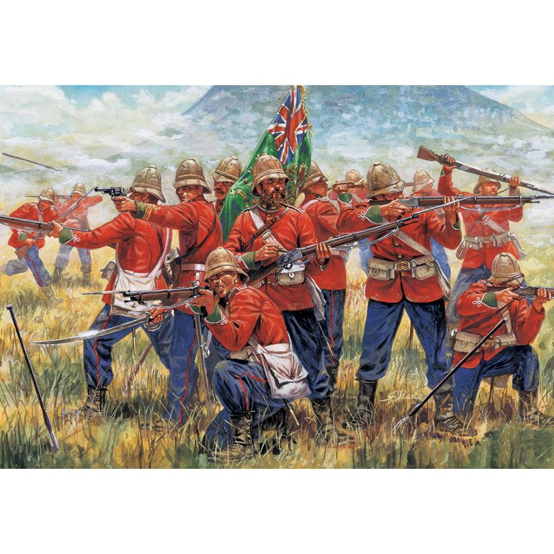 Italeri 6050 BRITISH INFANTRY (ZULU WAR)