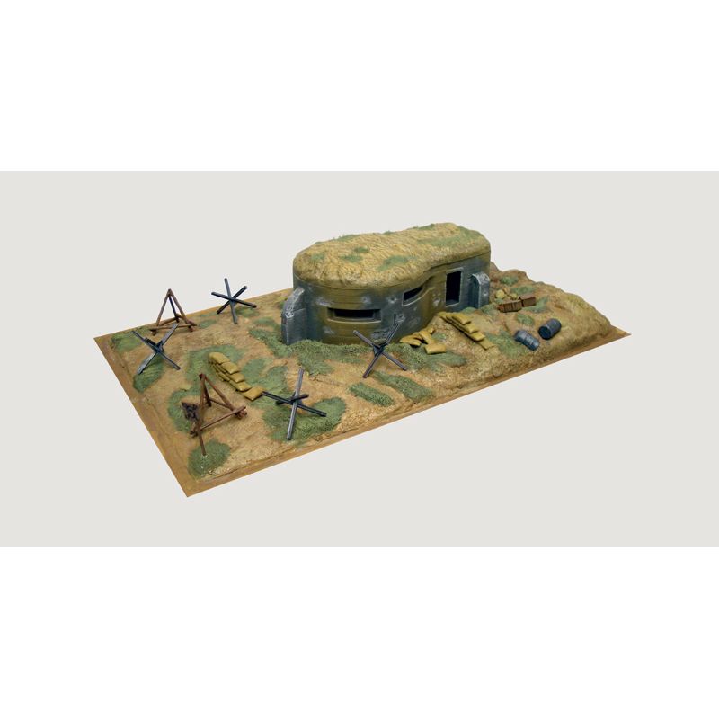 Italeri 6070 WWII-BUNKER AND ACCESSORIES