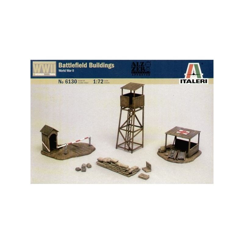 Italeri 6130 Csatatéri épületek