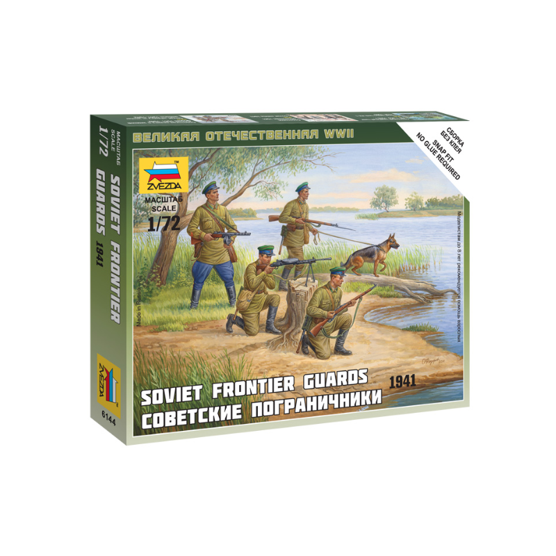 Zvezda 6144 Soviet Frontier Guard 1:72 (6144)