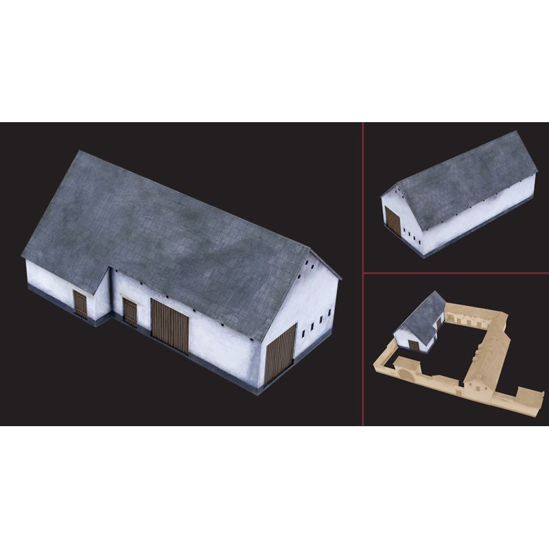 Italeri 6175 BARN (Waterloo 1815 “La Haye Sainte” 20 mm)