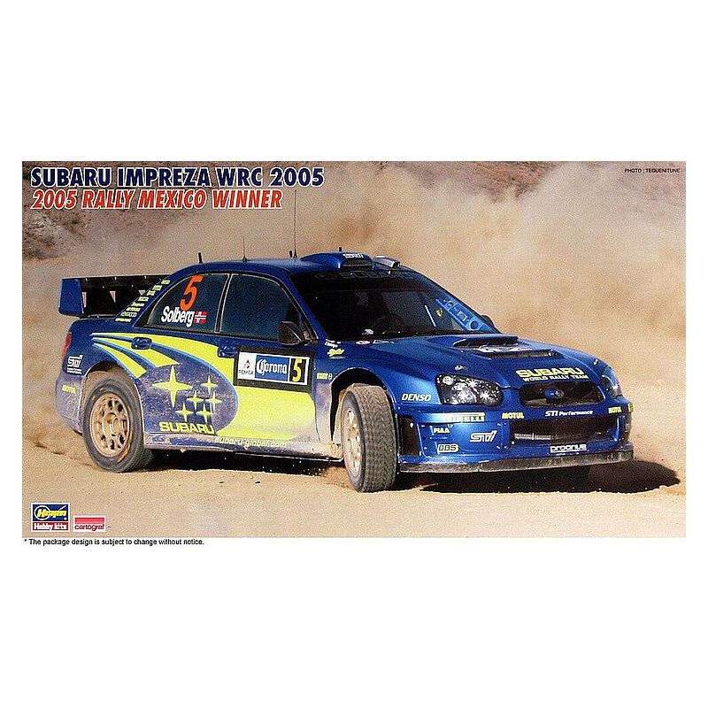 1/24 Subaru Impreza WRC 2005, Rally Mexico 2005