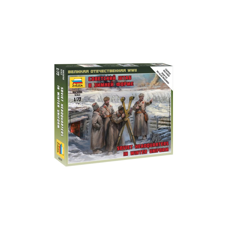 Zvezda 6231 Soviet HQ Winter 1:72 (6231)