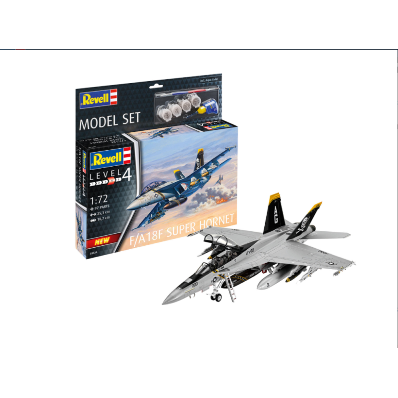 Revell 63834 Model Set F/A-18F Super Hornet