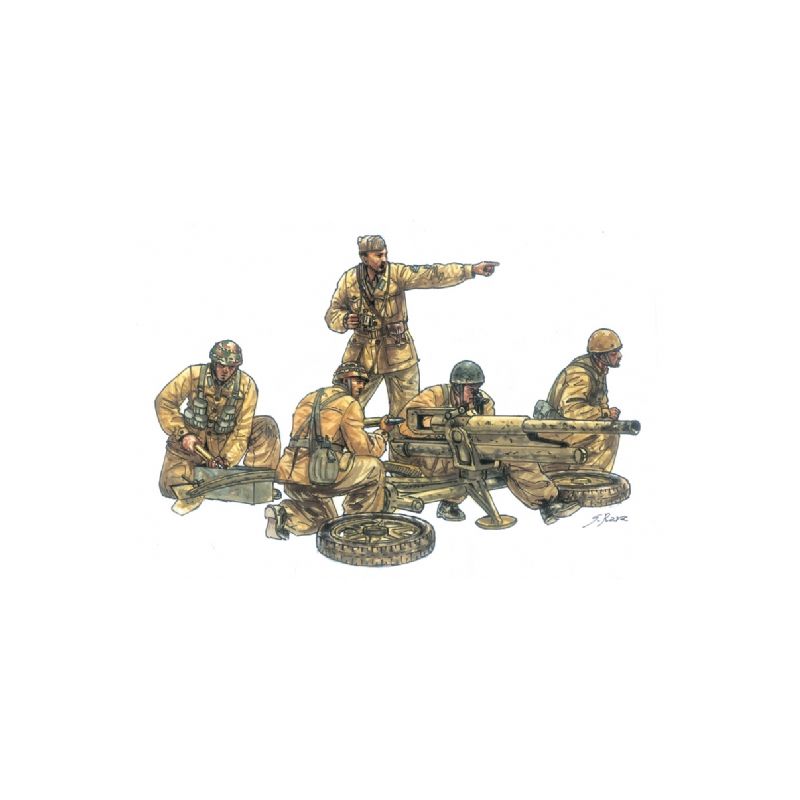 Italeri 6490 74/32 löveg legénységgel