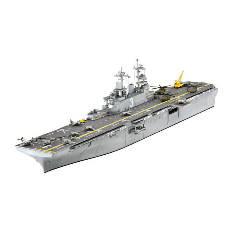 Revell 65178 Model Set US Navy Assault Carrier WASP Class
