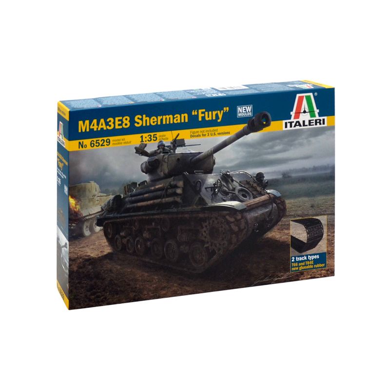 Italeri 6529 M4A3E8 SHERMAN FURY