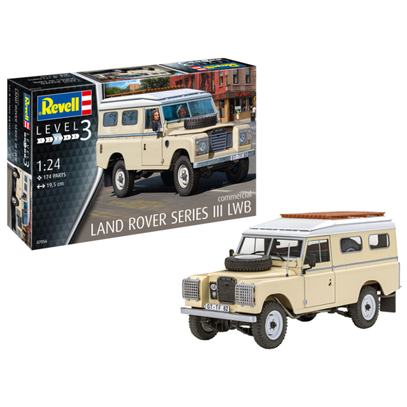 Revell 67056 Model Set Land Rover Series III LWB (commercial)
