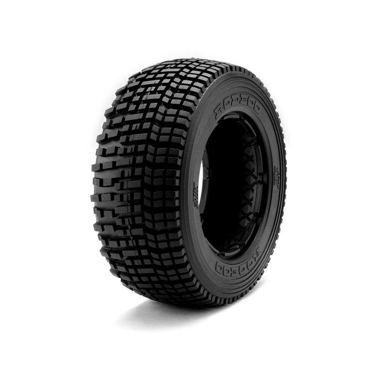 HPI 67864 Rodeoo Tire (White/Baja 5T/Front/2db)