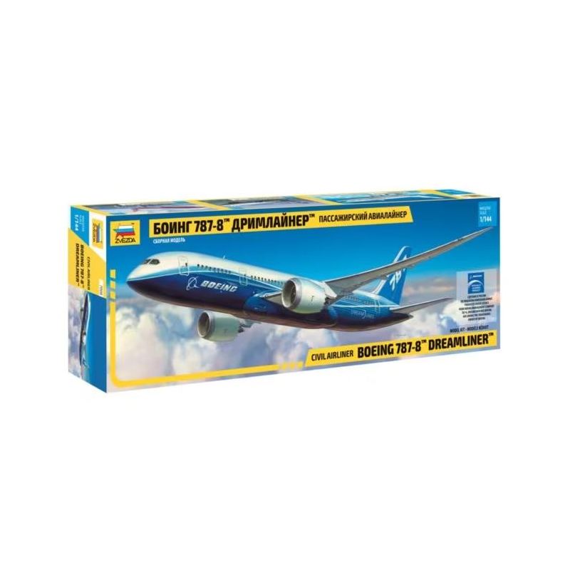 Zvezda 7008 Boeing 787 Dreamliner makett 1:144 (7008)
