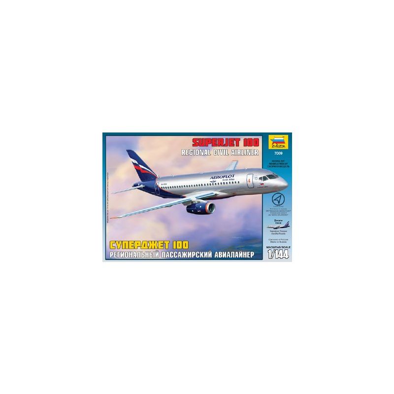 Zvezda 7009 Sukhoi Superjet 100 1:144 (7009)