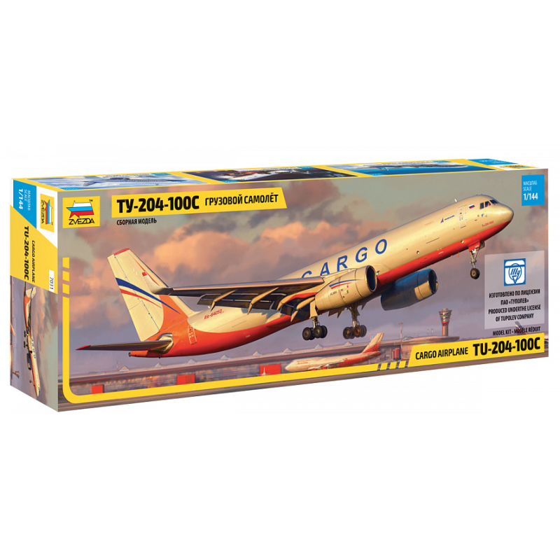 Zvezda 7031 Tupolev TU 204-100 Cargo 1/144 (7031)