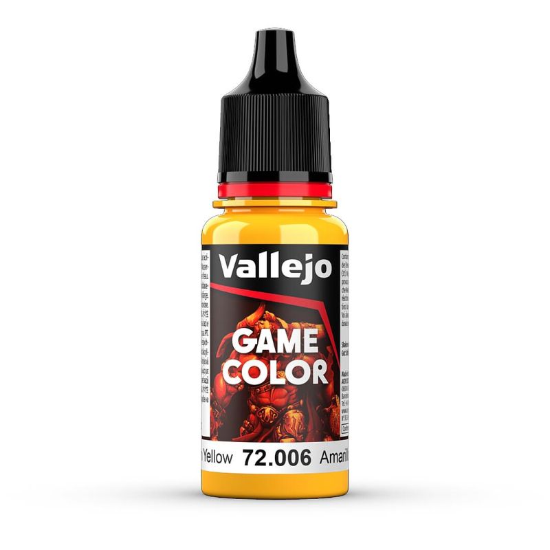 Vallejo 72006 Sonnengelb, 17 ml