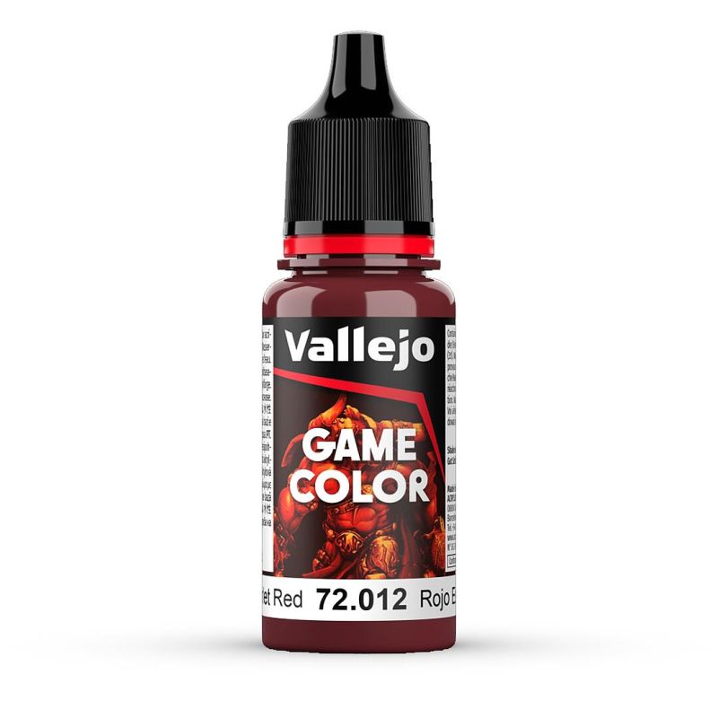 Vallejo 72012 Scharlachrot, 17 ml