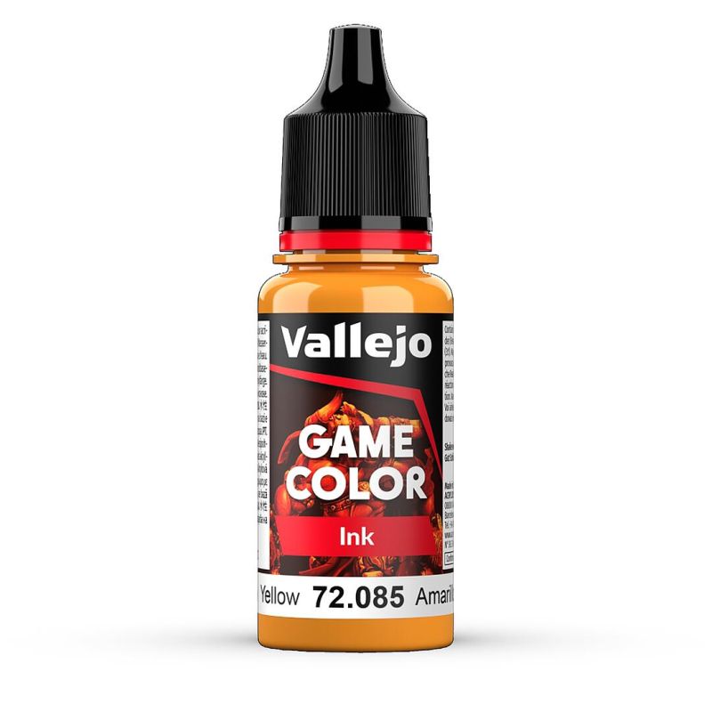 Vallejo 72085 Gelbe Tinte, 17 ml