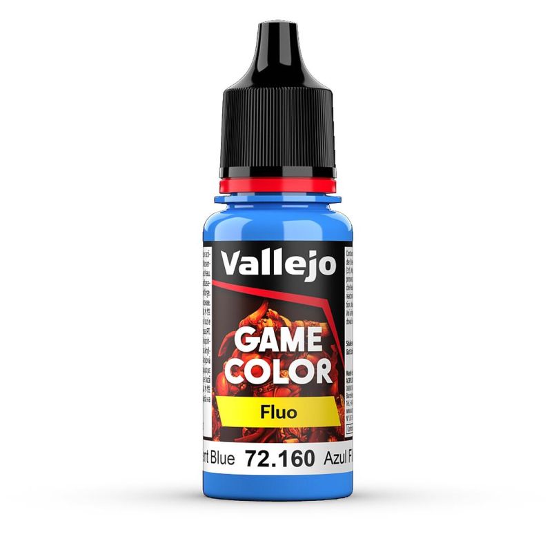 Vallejo 72160 Fluoreszierendes Blau, 18 ml