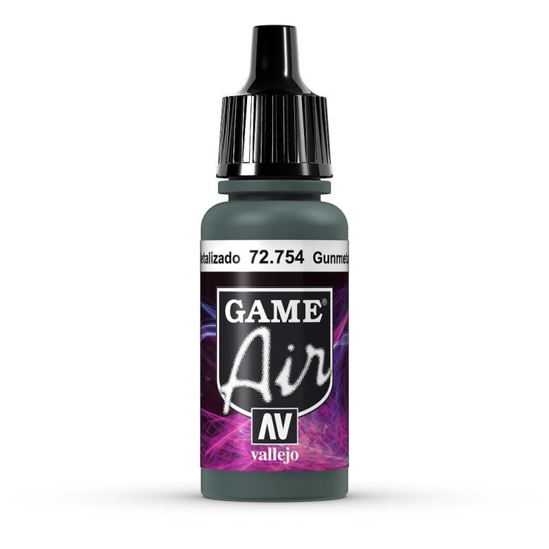 Vallejo 72754 Gunmetal, 17 ml