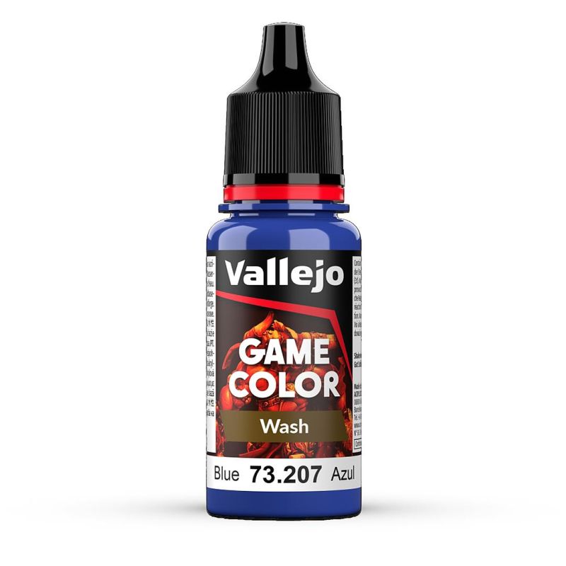 Vallejo 73207 Wash-Color, Blau, 17 ml