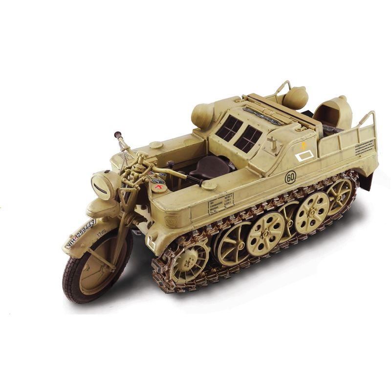 7404 ITALERI Kettenkrad Sd.Kfz Féllánctalpas motor