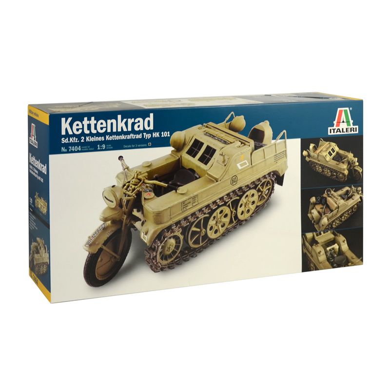 7404 ITALERI Kettenkrad Sd.Kfz Féllánctalpas motor