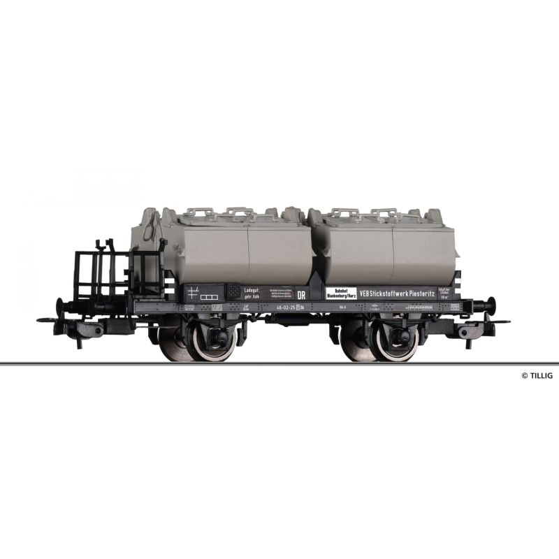 Tillig 14705 Kalkkübelwagen der DR