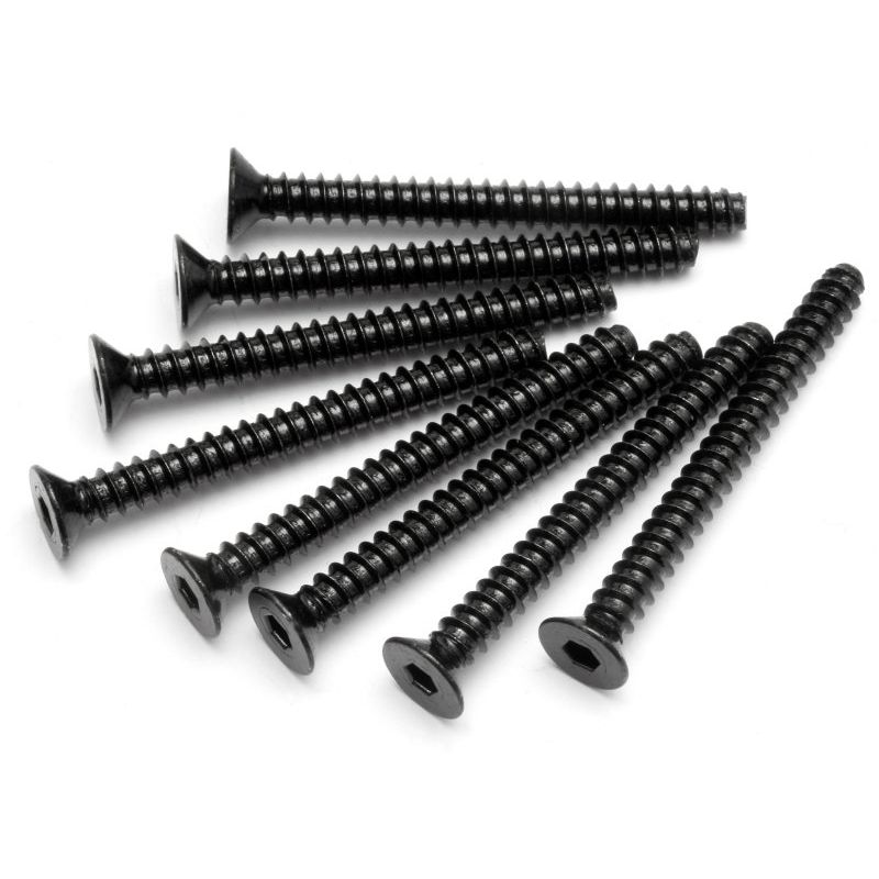 HPI 94641 Tp Flat Head Screw M4X40Mm (Hex Socket/8db)