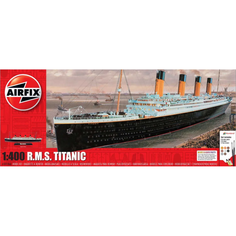 Airfix 50146A RMS Titanic Gift Set 1:400 (A50146A)
