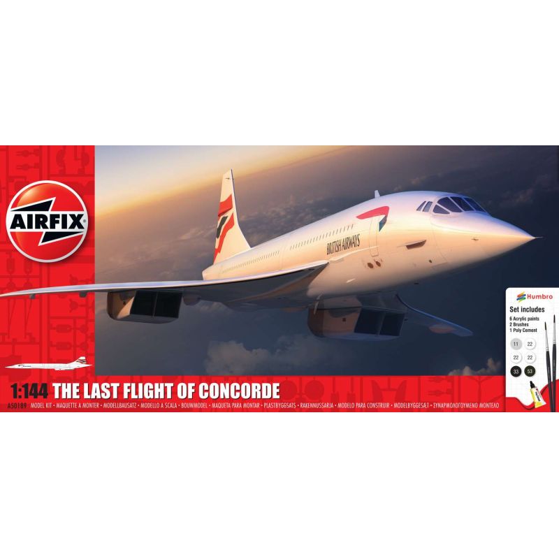 Airfix 50189 Concorde Gift Set (A50189)